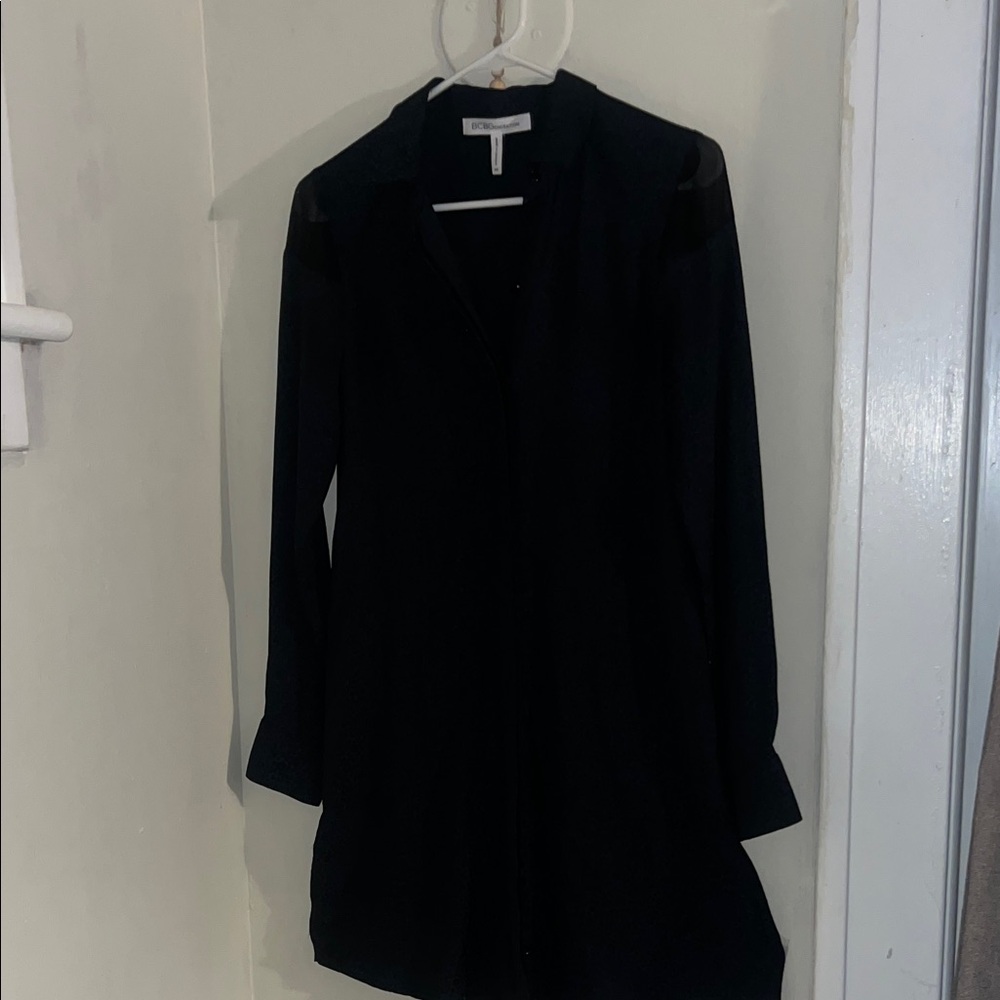 BCBGeneration Long Sleeve Shirt Dress